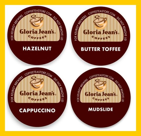 Gloria Jeans Coffee 18 K cups for Keurig *Pick Your Flavor*  