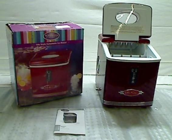 NOSTALGIA ELECTRICS RETRO SERIES ICE MAKER  