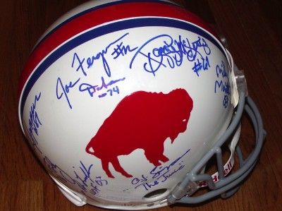 OJ Simpson Electric Co. Buffalo Bills Autograph Riddell F/S PROLINE TB 