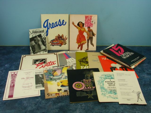 Grease West Side Story Broadway Souvenier Program LOT  