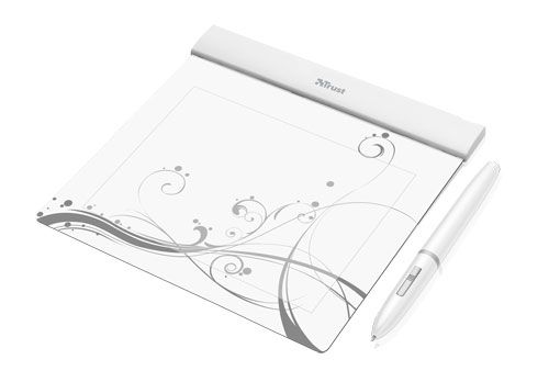 TRUST FLEX DESIGN 6 x 4.6 DRAWING GRAPHICS PAD TABLET  