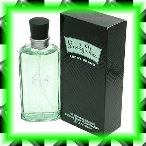 LUCKY YOU 3.4 oz (100 ml) Cologne Spray for Men in RETAIL BOX