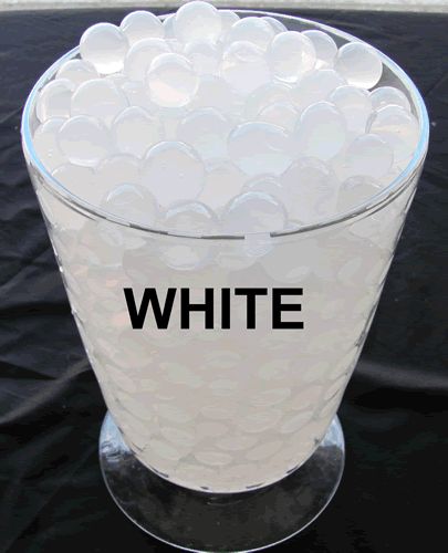 White Water Beads Water Marbles Big Gel Ball for Plants  