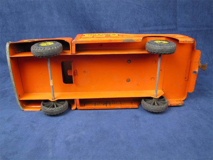 Vintage Nylint Power & Light Post Hole Truck & Trailer  