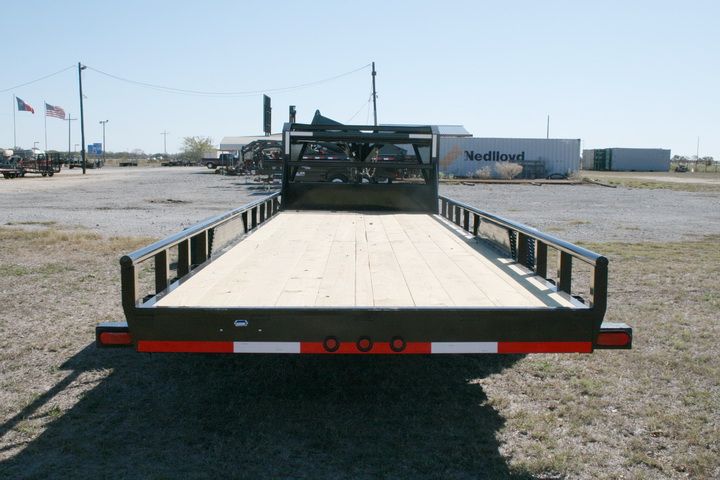 New 24 x 83 Gooseneck Equipment Lowboy Trailer with 7K Axles  