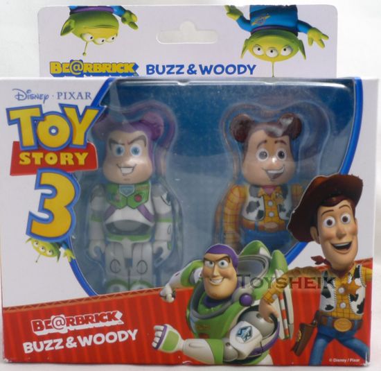   Bearbrick Buzz & Woody figures Medicom 18835 603259018835  