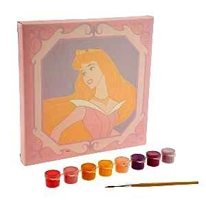  SLEEPING BEAUTY AURORA Painting Set NEW  