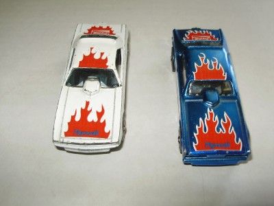 Hot Wheels Redlines 1971 Snake II and Mongoose II  