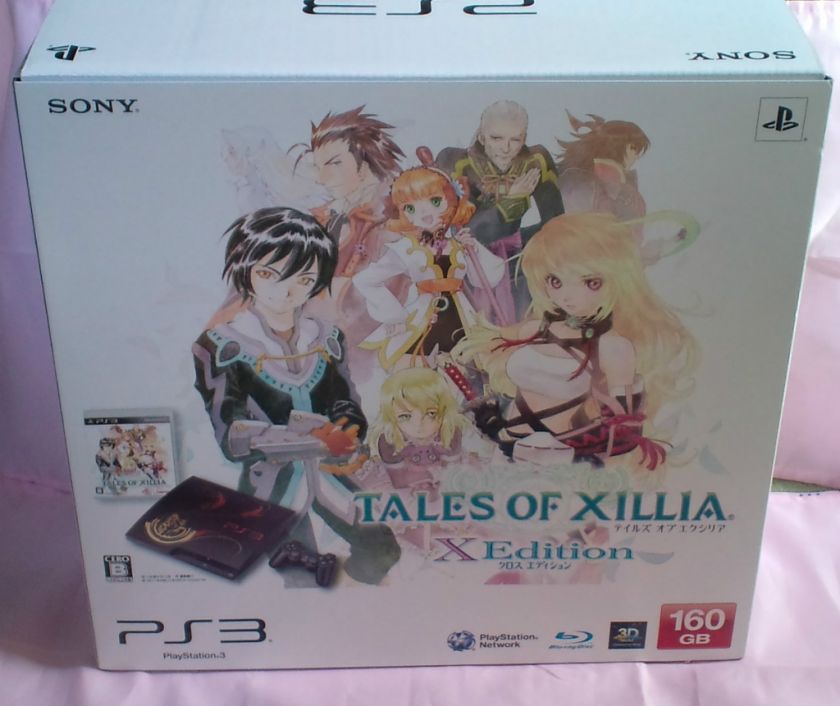   of Xillia X Limited Edition PS3 Japan Console 027242263420  