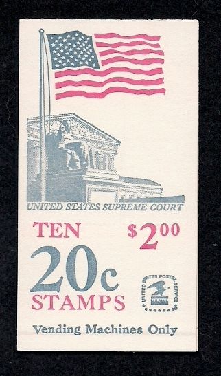 1982   FLAG OVER SUPREME COURT   # BK140 Cpl Booklet  