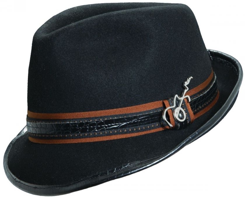 New Men Meditation Carlos Santana Fedora hats  