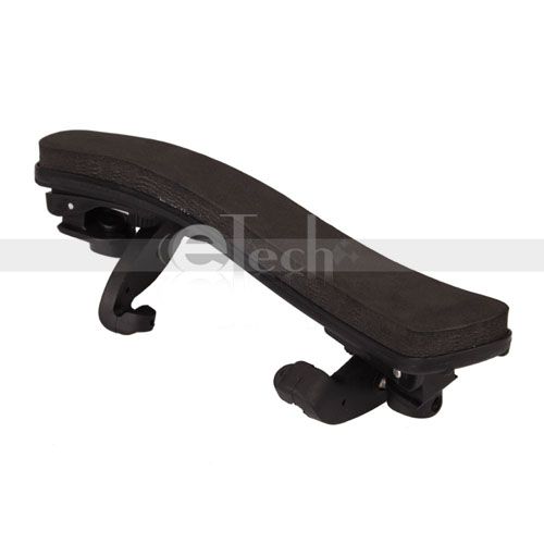 High Quality Plastic 1/2 1/4 Violin Shoulder Rest Black  