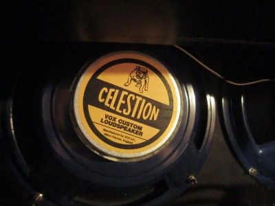   AMPLIFIER CELESTION BLUE BULL DOGS 2X10 12AX7 VOX CAMBRIDGE  