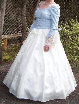 Civil War Green Ballroom Dress, USA Made Period Correct Costume, Women 