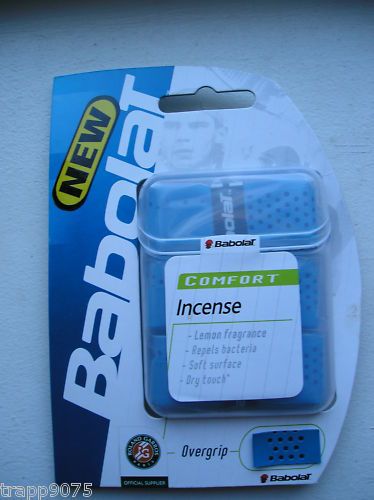 Babolat Incense Overgrips For Tennis 3 Pack Blue  